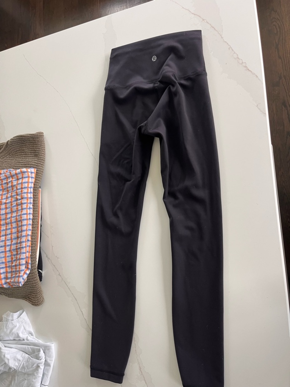 lululemon athletica Kids Black High-Waist Leggings